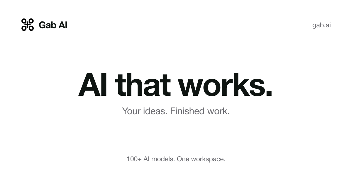 Gab AI — I have spent hundreds of hours using tools like Cursor and Codex. You can tell both were…